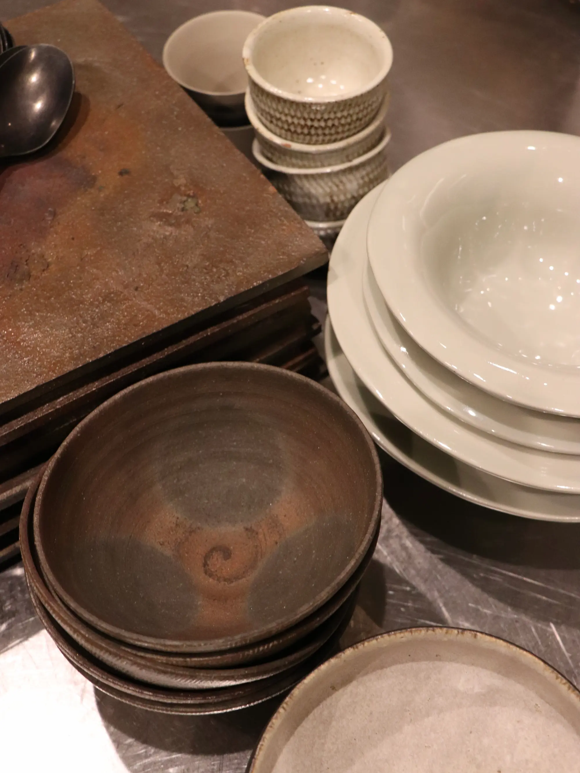 Seasonal flowers on the table
