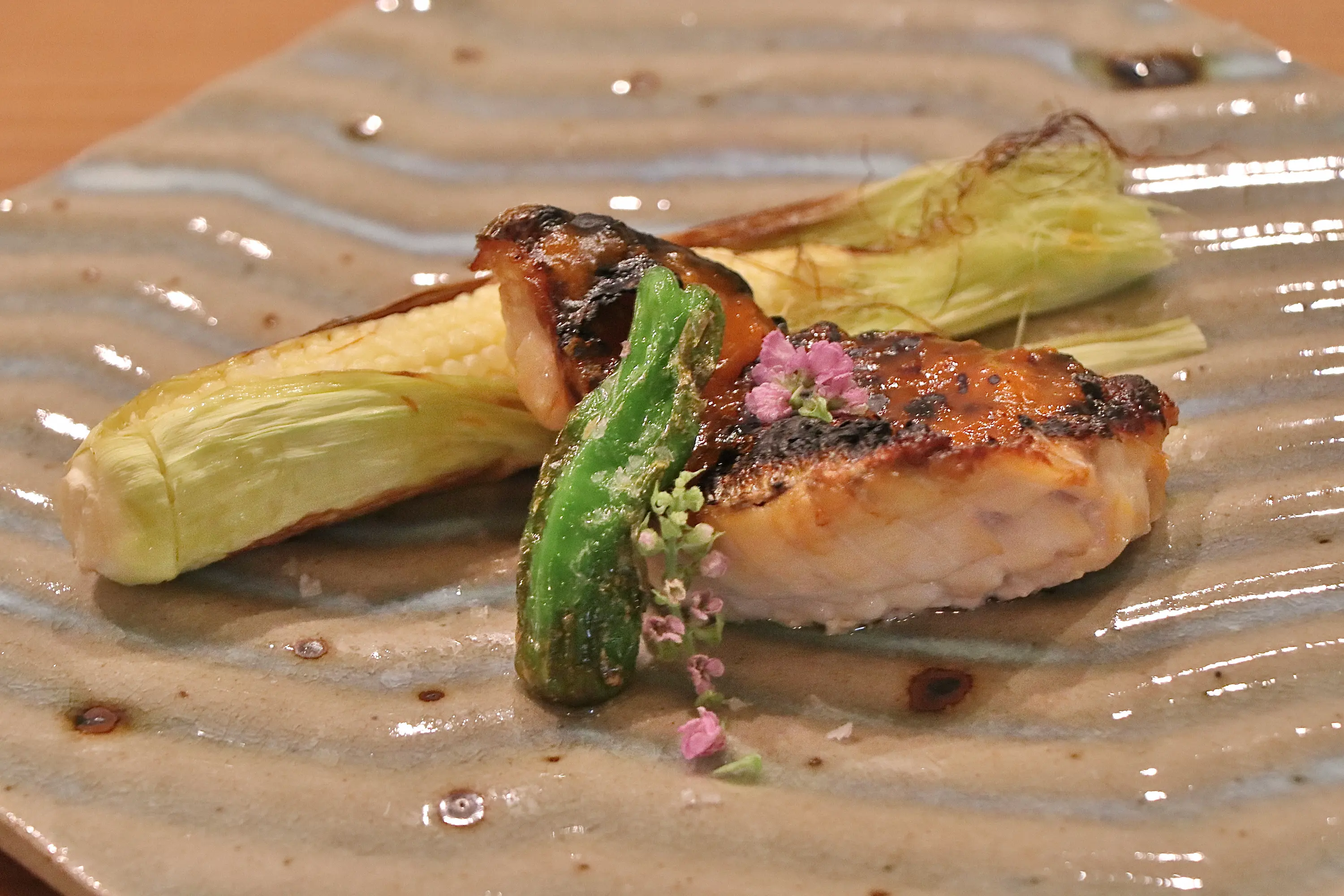 Interior detail reflecting the season