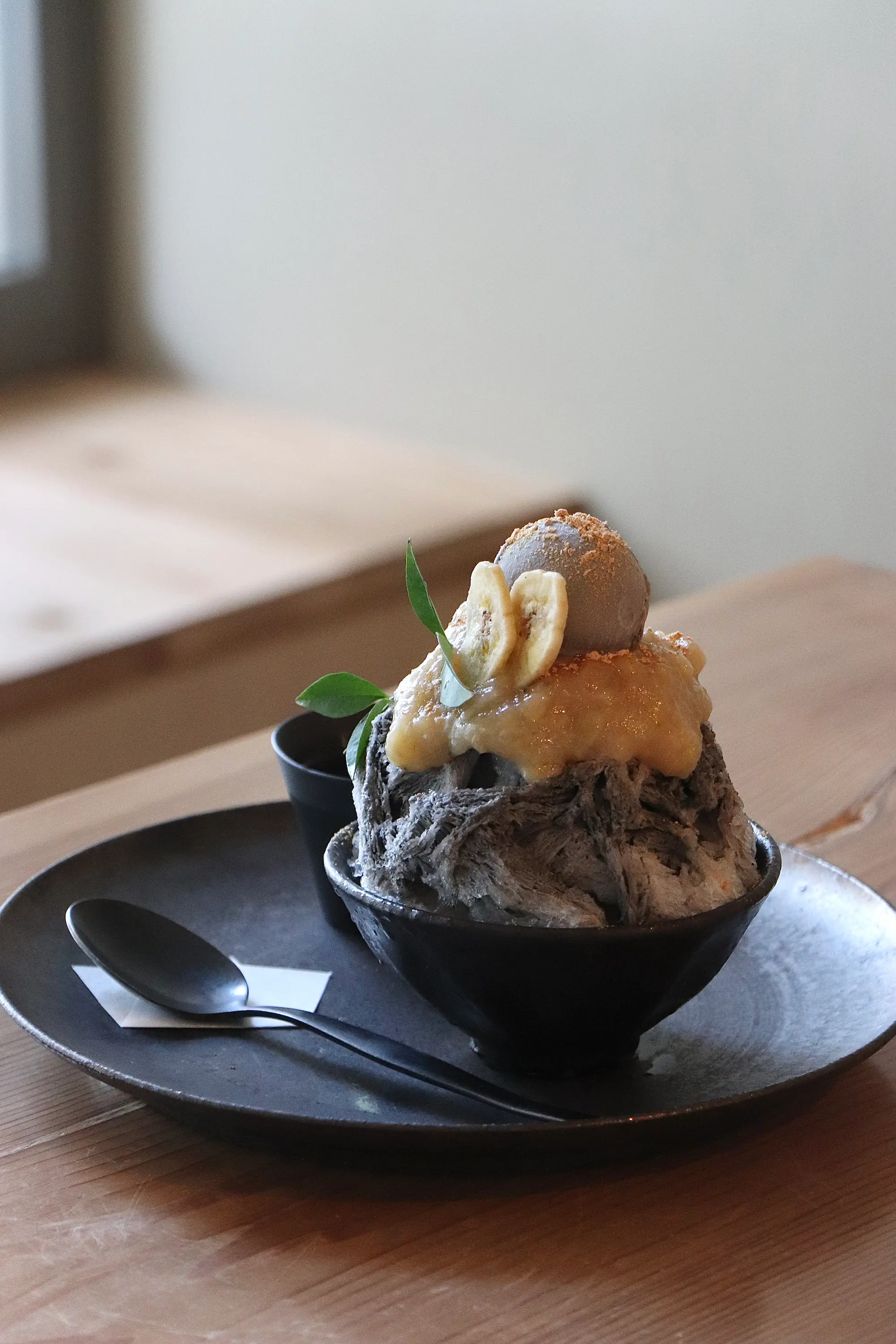 Notice of shaved ice service