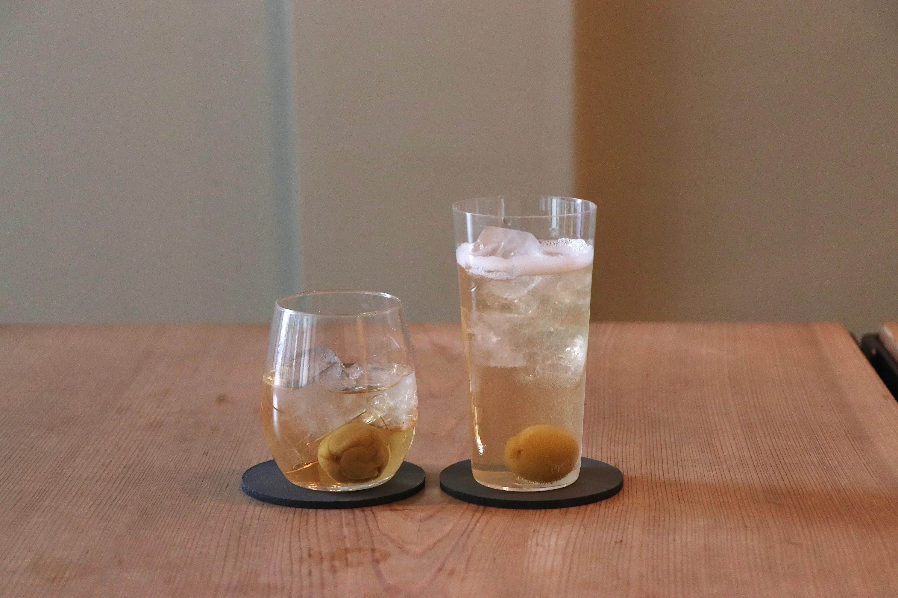 自家製梅酒2種類