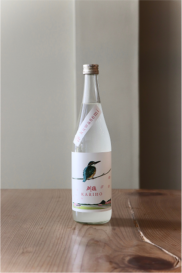 Photo of Kariho Harukawasemi Sakura Label Junmai Ginjo Namazake